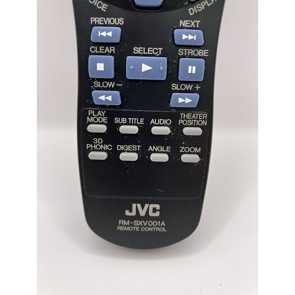 Remote Control ( Clean Contacts ) JVC - RM-SXV001A - Picture 3 of 5